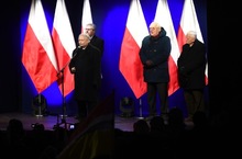 Jarosław Kaczyński na Marszu 13/12: Te wybory zostały sfałszowane!