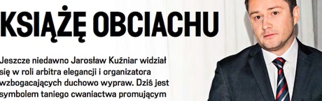 Feusette we "wSieci": Kuźniar - książe obciachu