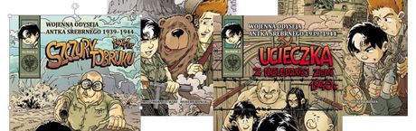 Komiks o Antku Srebrnym dla uczniów podstawówek