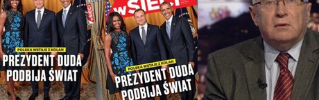 Mazurek rozmawia z Marianem Piłką