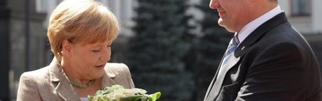 Merkel broni Ukrainy jak Izraela