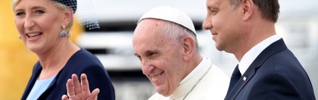 Papież Franciszek przybył do Krakowa