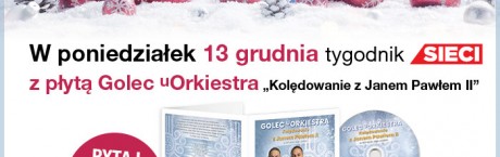 PŁYTA Z KOLĘDAMI NA ŚWIĘTA W TYGODNIKU “SIECI”