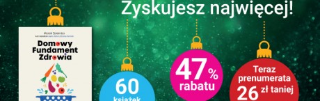 Prenumerata Sieci – taniej i z książką o zdrowiu w prezencie!