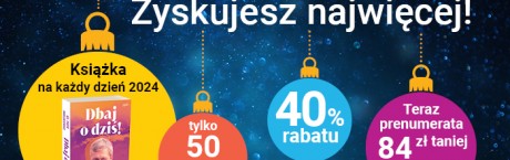 Prenumerata Sieci z prezentem – inspirującą książką na cały 2024 rok