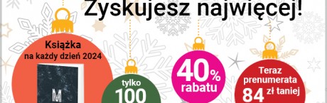 Prenumerata Sieci z prezentem – inspirującą książką na cały 2024 rok