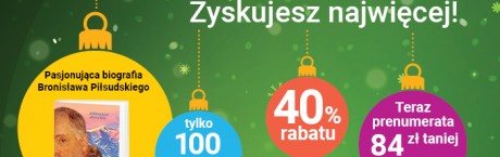 Prenumerata Sieci ze świetną biografią w prezencie