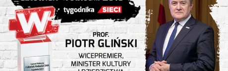 Prof. Gliński Człowiekiem Wolności 2018 Sieci!