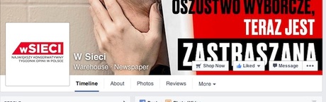 Profil "wSieci" niezwykle popularny na Facebook'u!