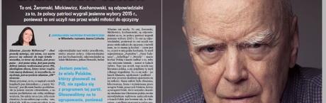 Rymkiewicz we „wSieci” – „Wreszcie się stało!”