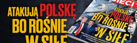  „Sieci”: Atakują Polskę, bo rośnie w siłę 