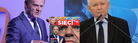 "Sieci": Dwa partyjne mityngi