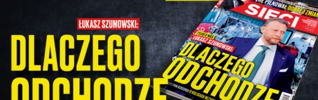  "Sieci": Szumowski o kulisach rezygnacji