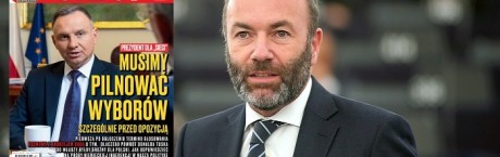 "Sieci": Weber kontra PiS