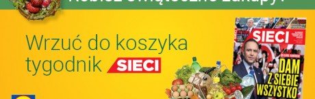Tygodnik Sieci kupisz w każdym Lidlu 