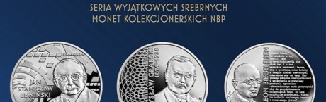 Wielcy polscy ekonomiści na monetach kolekcjonerskich NBP 