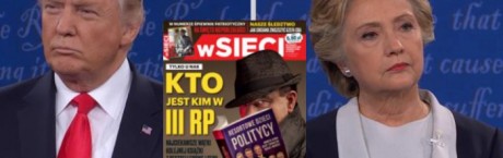 "wSieci": Clinton vs Trump