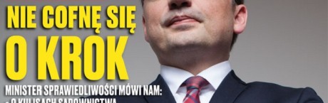 Ziobro: „Nie cofnę się ani o krok”