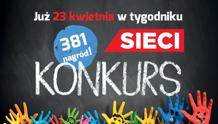 23 kwietnia startuje konkurs dla dzieci w tygodniku Sieci