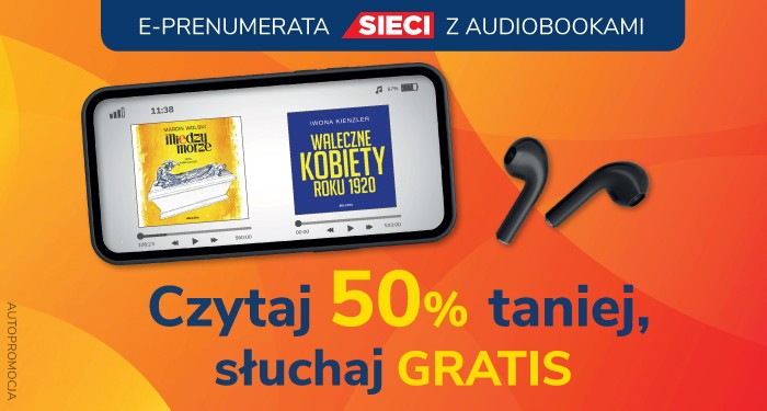 2 audiobooki w prezencie – w marcu słuchaj gratis!