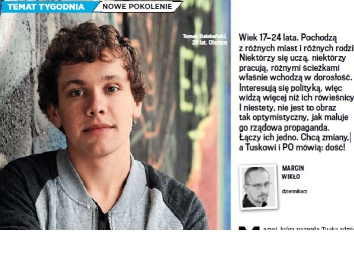 Adamski: „Młodzi wściekli na Tuska”