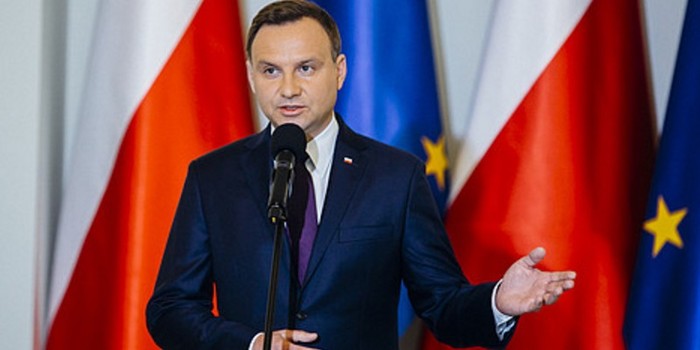 Andrzej Duda Człowiekiem Wolności 2015