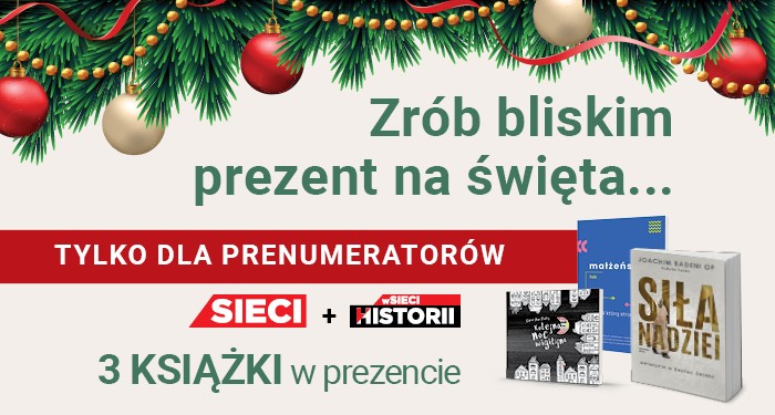 Aż 3 książki w prezencie dla prenumeratorów!