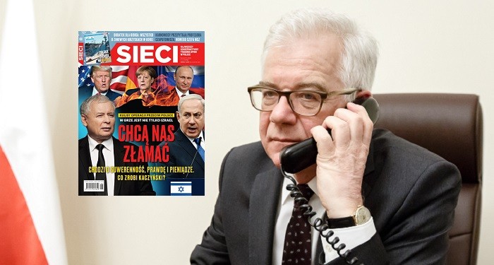 Czaputowicz w "Sieci: Działamy w sposób suwerenny