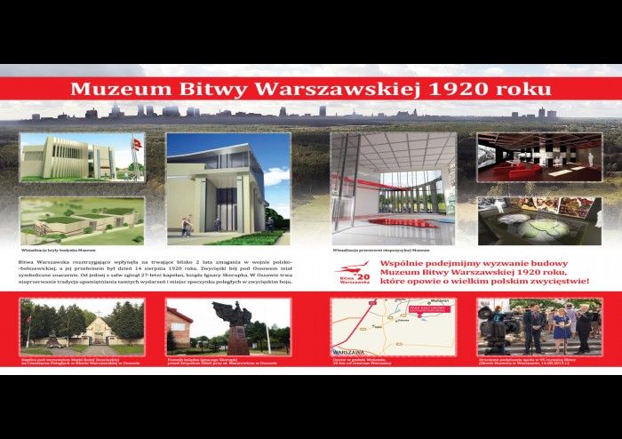 Czas na Muzeum Bitwy Warszawskiej 1920 roku