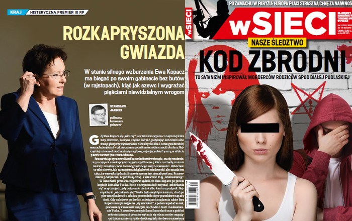 Histeryczna premier, czy rozkapryszona gwiazda III RP