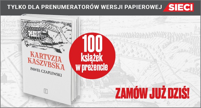 Historyczna książka „Kartuzja kaszubska” w prezencie!