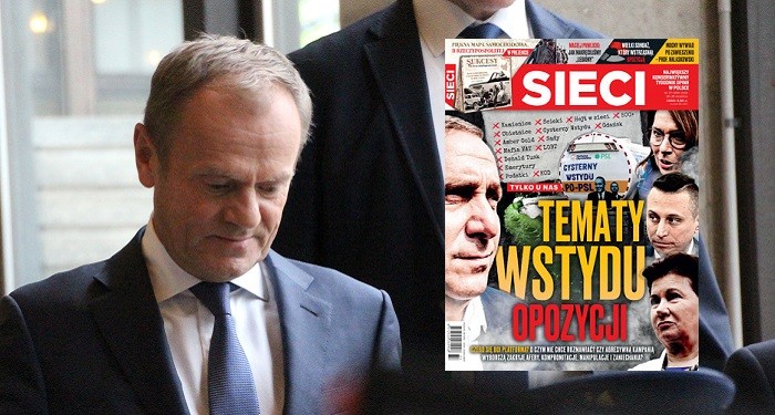 Horała dla "Sieci”: Tusk odwraca kota ogonem