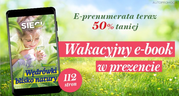 Idealny e-book na wakacje – 18 wędrówek blisko przyrody!