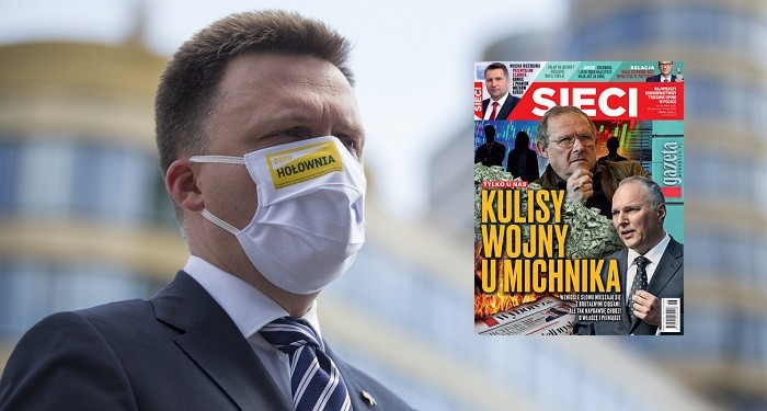 Janecki w "Sieci": Odwrót Hołowni