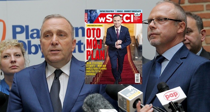 Kołodziejski we „wSieci”: PO za i przeciw