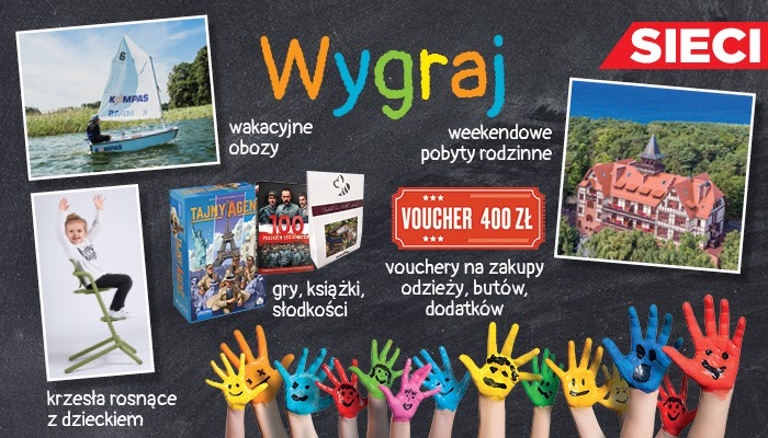 Konkurs dla dzieci - wygraj jedną z 340 nagród!