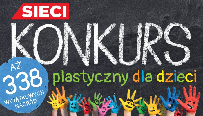 Konkurs plastyczny dla dzieci - aż 340 nagród!