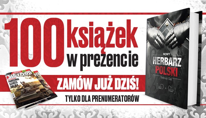 Książka za prenumeratę miesięcznika wSIECI HISTORII