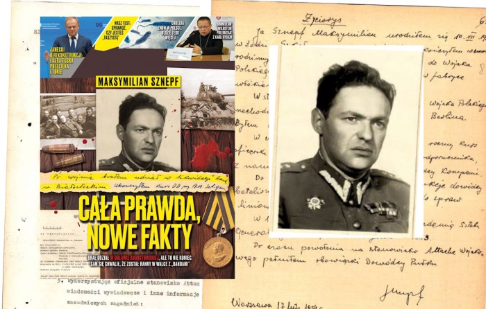 Maksymilian Sznepf. Zafałszowany życiorys Maksymilian Sznepf. Zafałszowany życiorys
