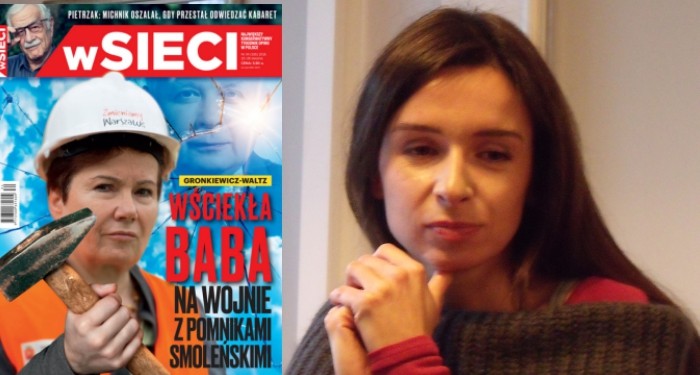Marta Kaczyńska we "wSieci": Pierś i precedens