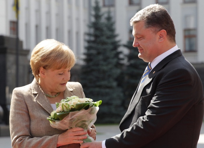 Merkel broni Ukrainy jak Izraela