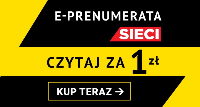 Miesięczna subskrypcja tygodnika Sieci za 1 zł!