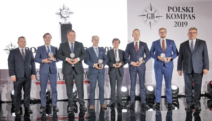 Minister Jerzy Kwieciński z Polskim Kompasem 2019 Minister Jerzy Kwieciński z Polskim Kompasem 2019