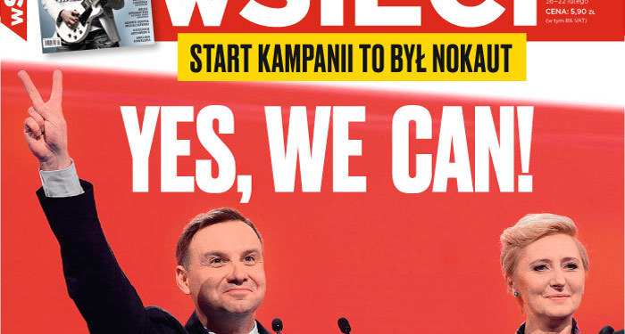 Mocny początek kampanii Andrzeja Dudy