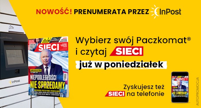 Na nowy rok… zamów Sieci przez InPost Paczkomat® – nowa, świetna opcja prenumeraty