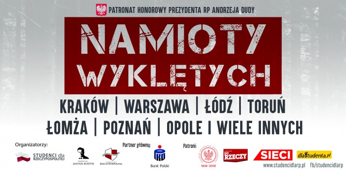 Namioty Wyklętych - historyczne obozowisko w centrum Twojego miasta