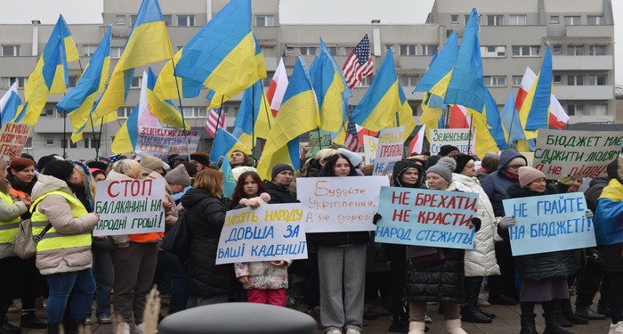 Obywatele Ukrainy upominają się o przejrzyste państwo