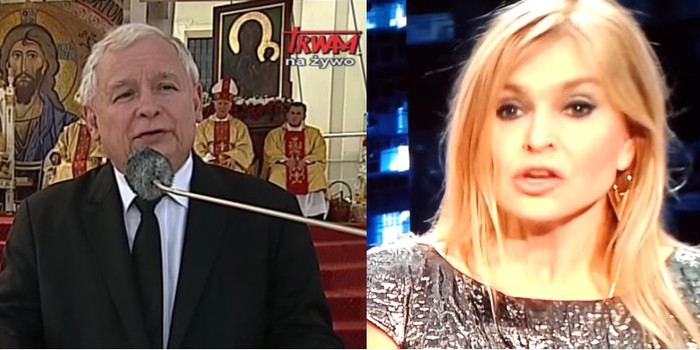 Olejnik straszy katolikiem Kaczyńskim