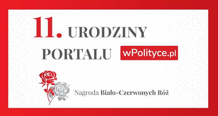 Pięcioro laureatów nagrody Biało-Czerwonych Róż portalu wPolityce.pl