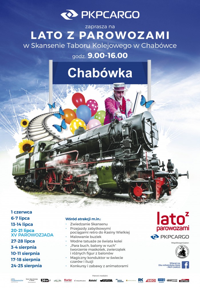 PKP CARGO zaprasza na „Lato z Parowozami” PKP CARGO zaprasza na „Lato z Parowozami”
